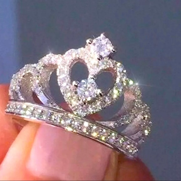 Jewelry | Bridal Gold Crown Wedding Ring | Poshmark